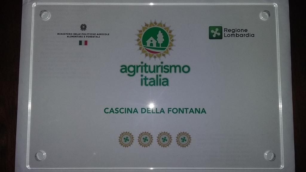 Agriturismo Cascina Della Fontana Lodi Eksteriør billede